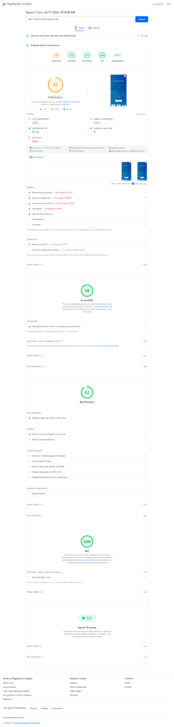 screencapture pagespeed web dev analysis https futurescholar clovynx com ihxnqauk09 2026 07 17 09 15 49